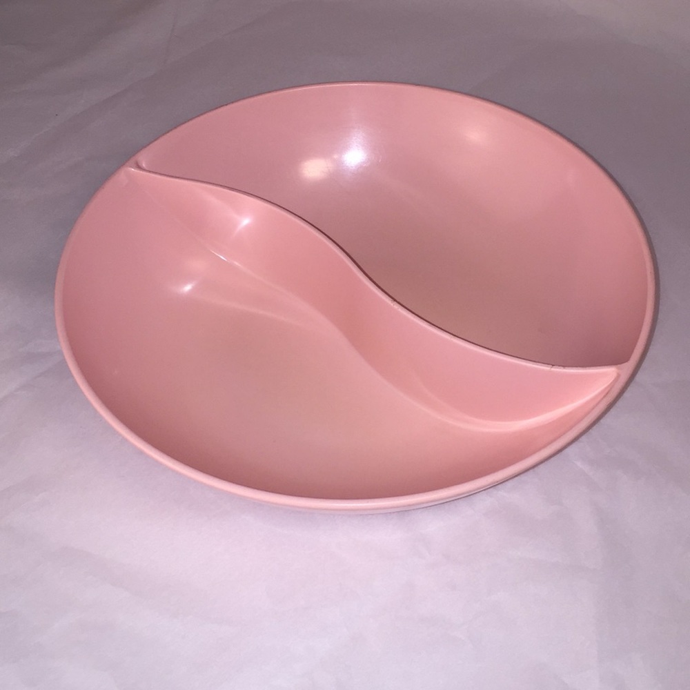 Vintage Mar-Crest Melmac Pink Serving Bowl!